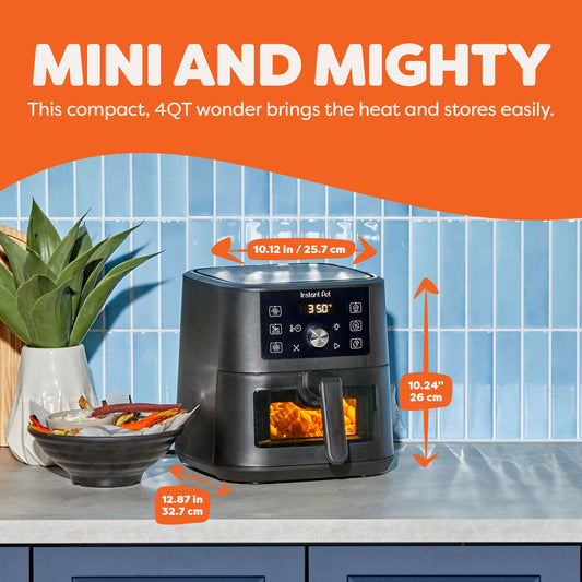 Instant Pot® 4QT VORTEX® Mini Air Fryer, Black