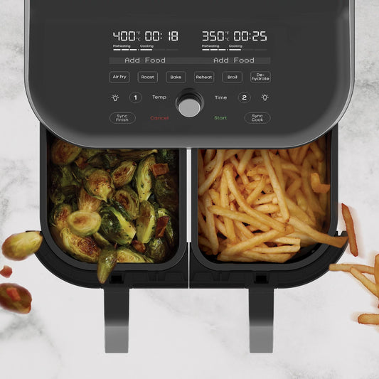 Instant Pot® Vortex® Plus Dual Black 8QT Air Fryer with ClearCook