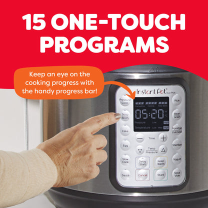 Instant Pot® DUO® Plus 6QT Multi-Use Pressure Cooker, V3