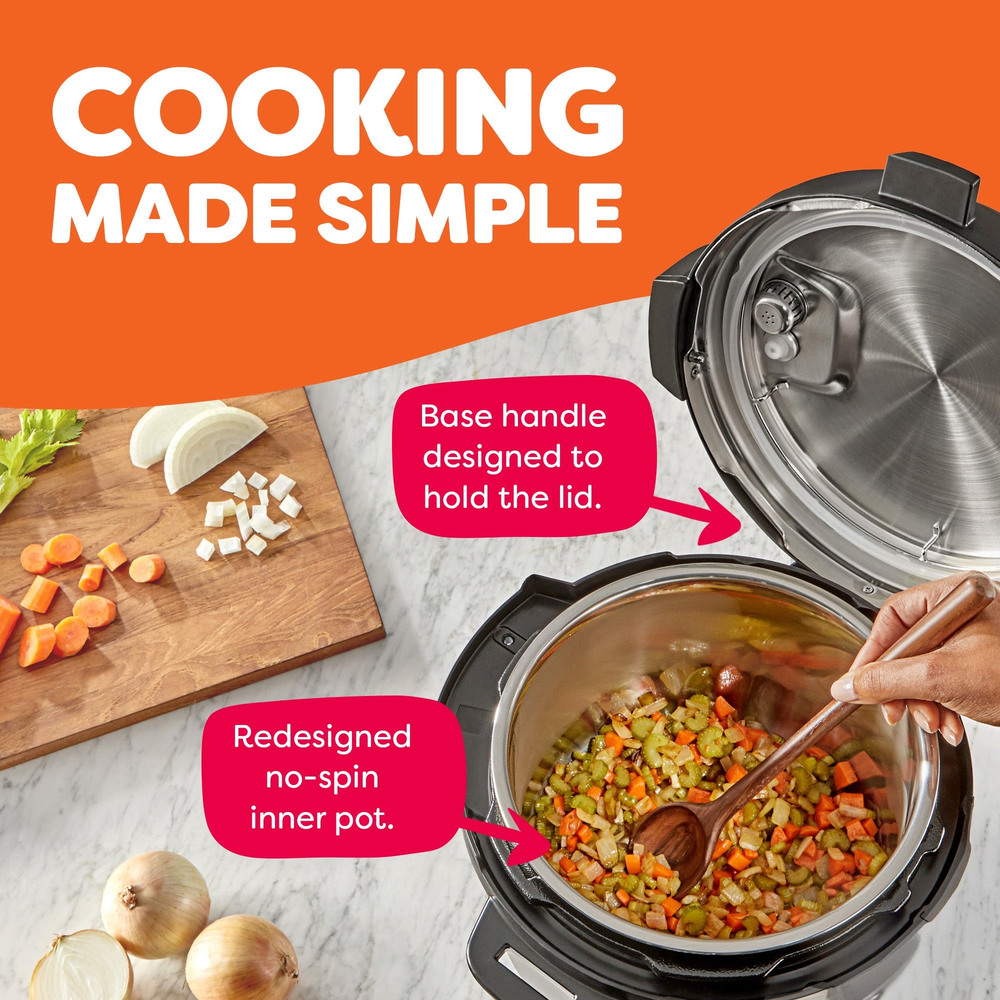 Instant Pot® DUO® Plus 6QT Multi-Use Pressure Cooker, V3