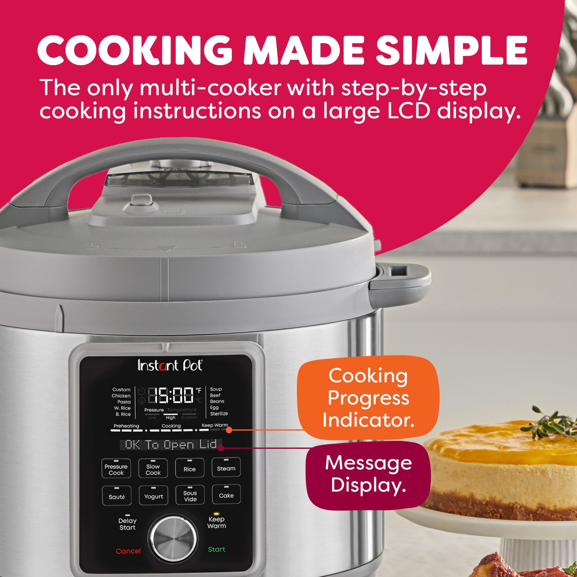 Instant Pot® Duo™ Plus 8QT Multi-Use Pressure Cooker