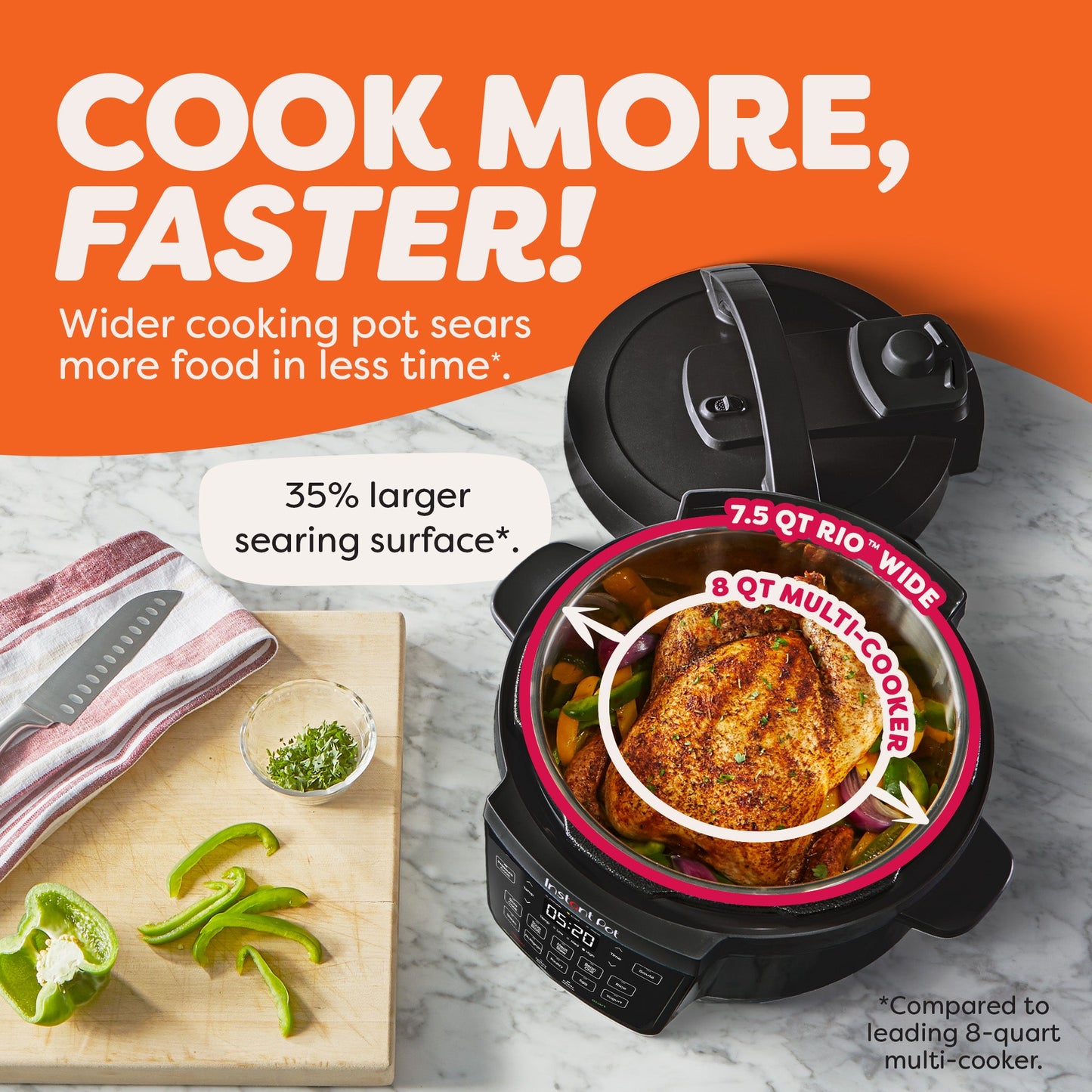Instant Pot® RIO™ Wide Multi-Cooker