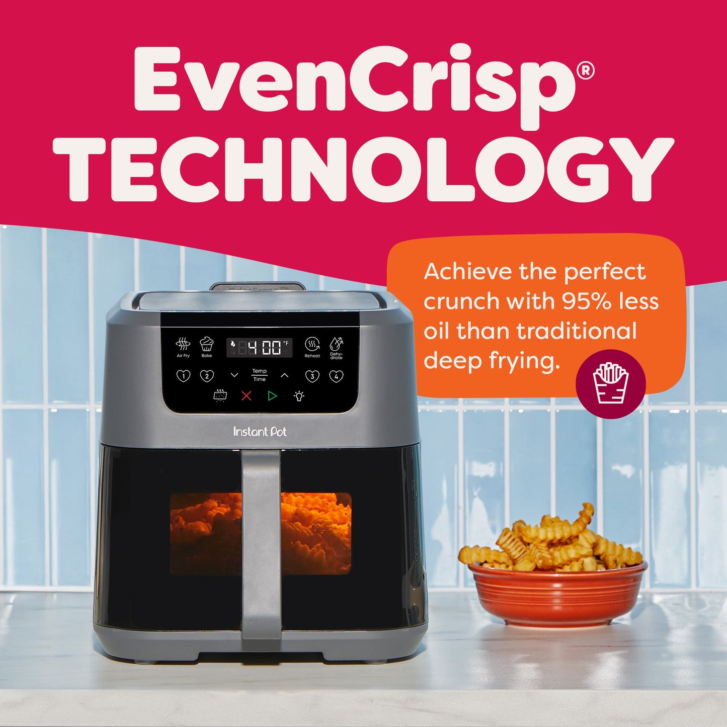 Instant Pot® 5.3QT VORTEX® Plus Air Fryer, Truffle