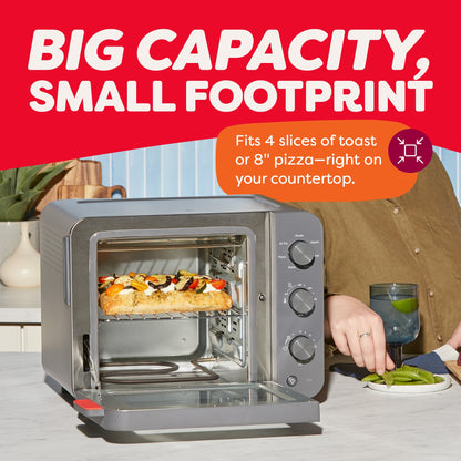 Instant Pot® 4-Slice InstantHeat™ Mini Air Fryer Toaster Oven, Truffle