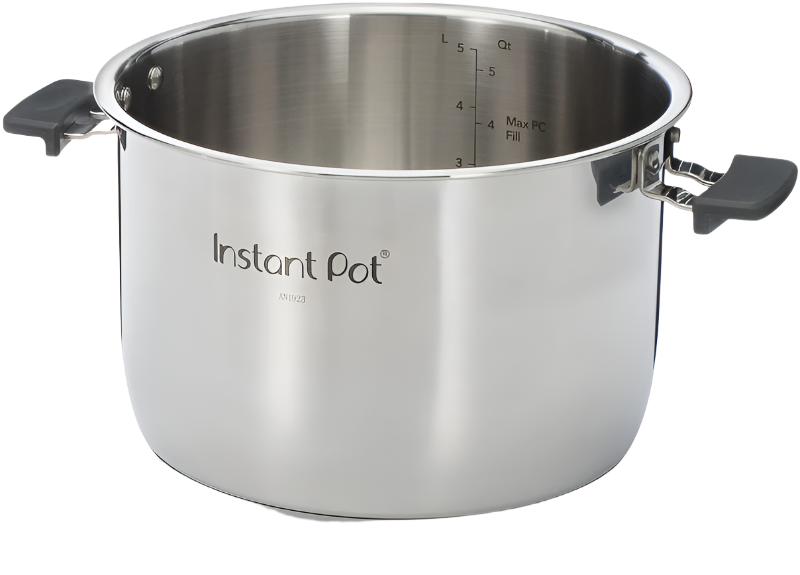 Instant Pot® Evo™ Series 8QT Stainless Steel Inner Pot with Handles