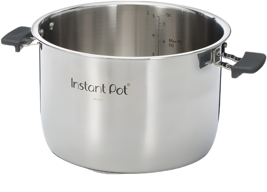 Instant Pot® Evo™ Series 8QT Stainless Steel Inner Pot with Handles