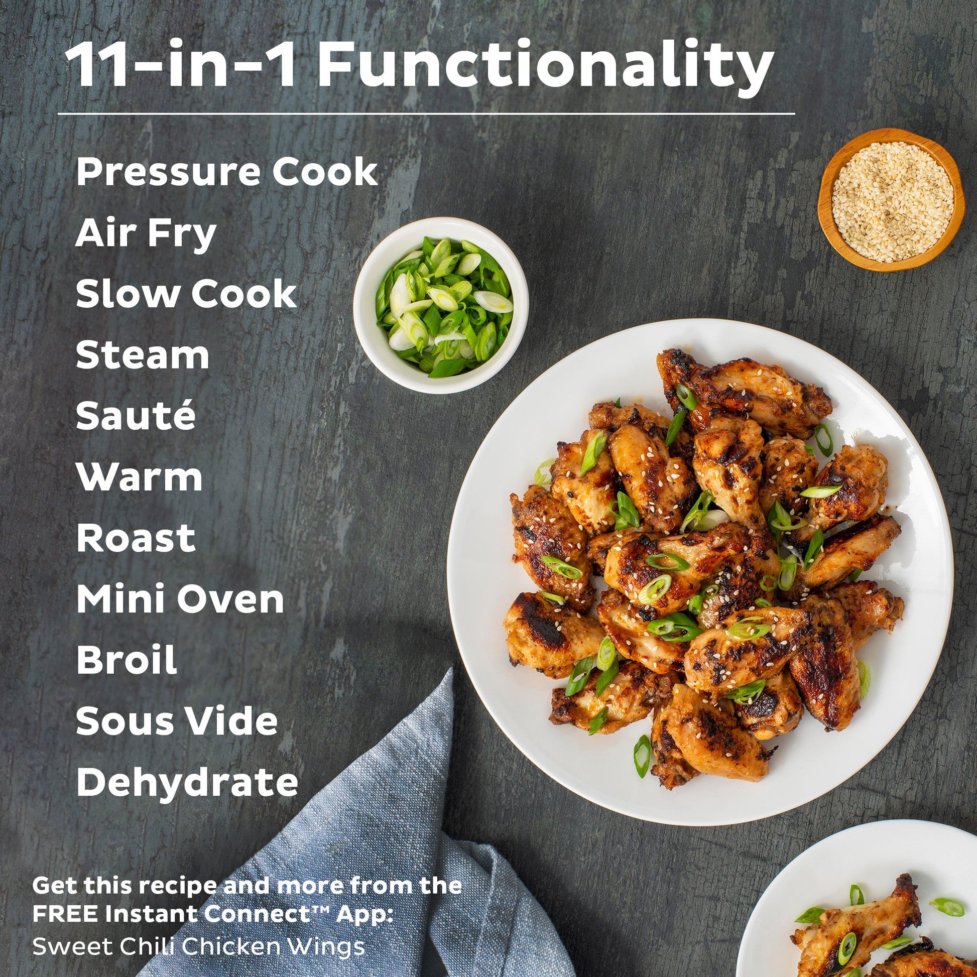 Instant Pot® Duo™ Crisp™ + Air Fryer 6QT Multi-Use Pressure Cooker