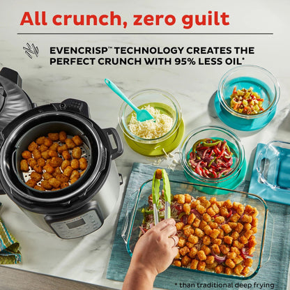 Instant Pot® Duo™ Crisp™ + Air Fryer 6QT Multi-Use Pressure Cooker