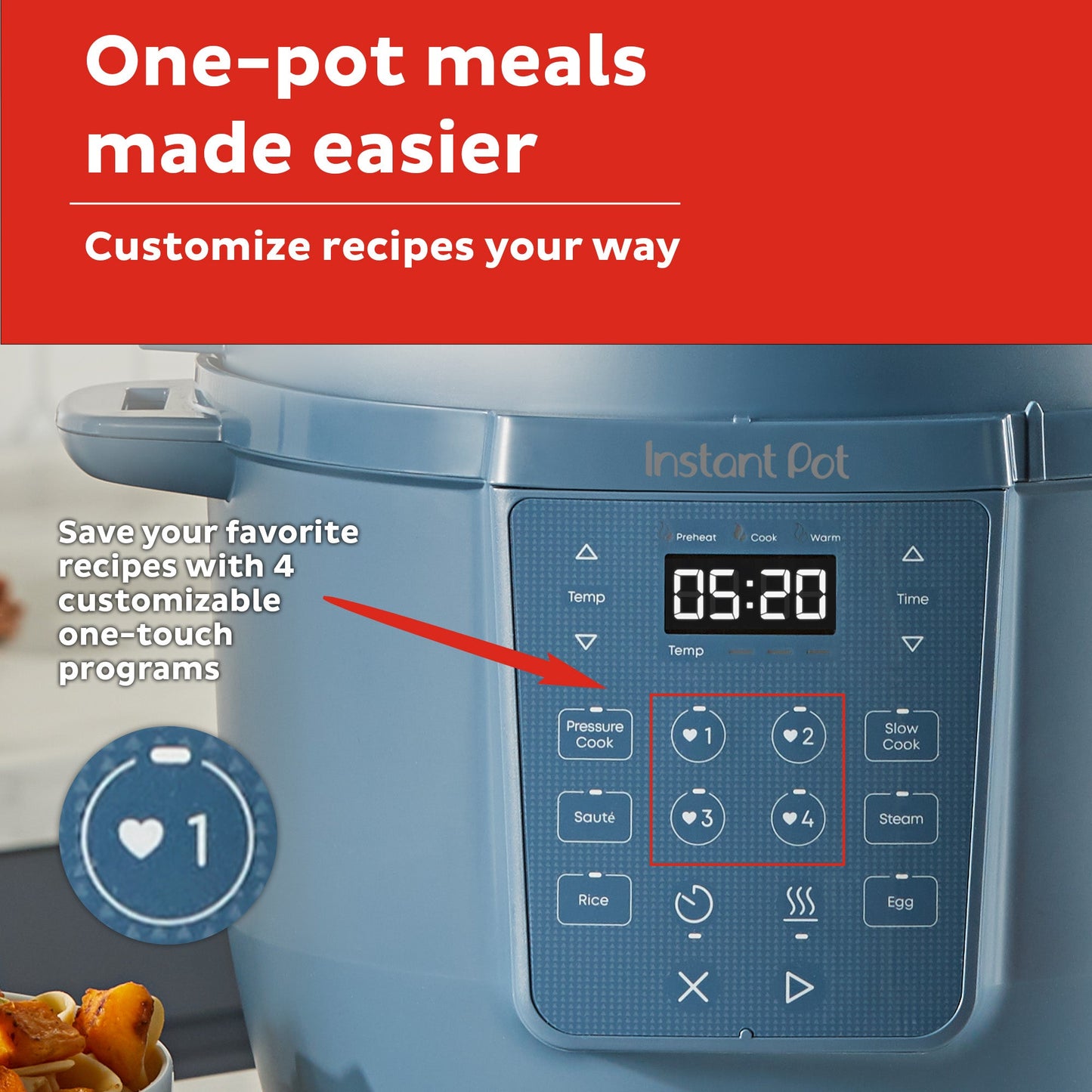 Instant Pot® RIO™ Chef Series 6QT Multi-Cooker