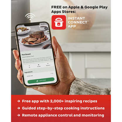 Instant Pot® Duo™ Crisp™ 6.5QT with Ultimate Lid Smart Multi-Cooker and Air Fryer