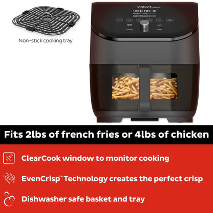 Instant Pot® VORTEX® Plus 6QT ClearCook Air Fryer