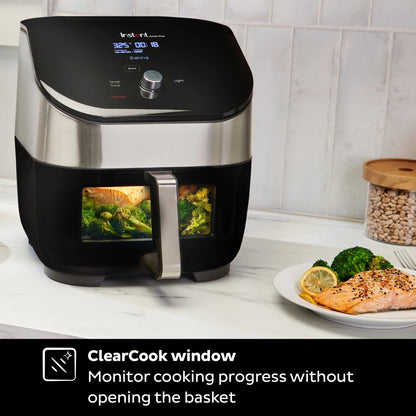 Instant Pot® Vortex® Plus 6QT Stainless Steel Air Fryer with ClearCook and OdorErase