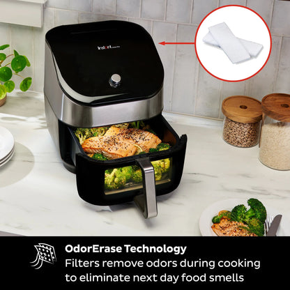 Instant Pot® Vortex® Plus 6QT Stainless Steel Air Fryer with ClearCook and OdorErase