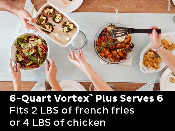 Instant Pot® Vortex® Plus 6QT Stainless Steel Air Fryer with ClearCook and OdorErase