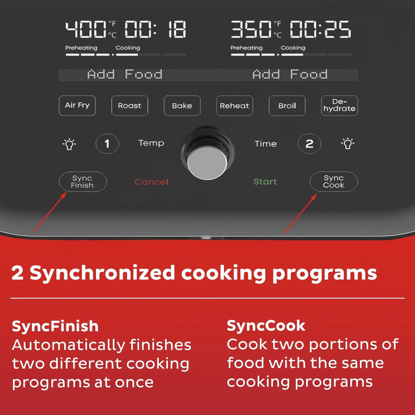 Instant Pot® Vortex® Plus Dual 8QT Stainless Steel Air Fryer with ClearCook