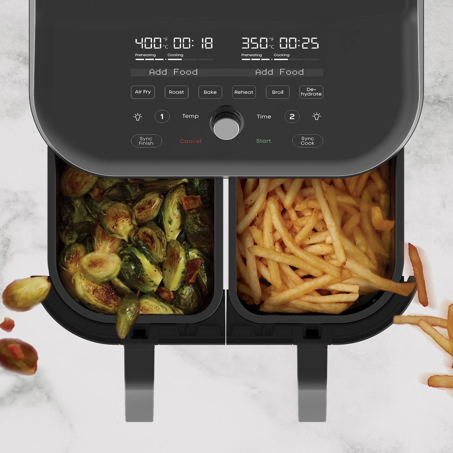 Instant Pot® Vortex® Plus Dual Black 8QT Air Fryer with ClearCook