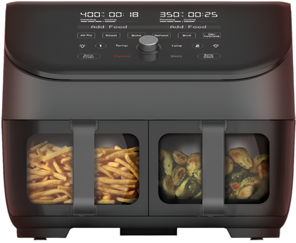 Instant Pot® Vortex® Plus Dual Black 8QT Air Fryer with ClearCook