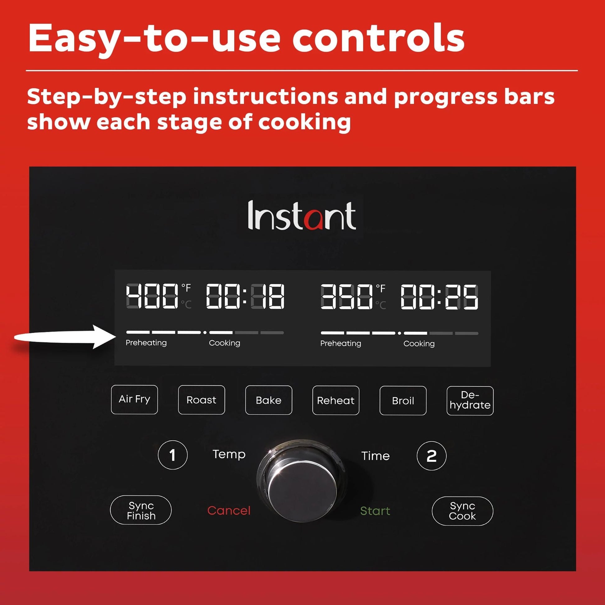 Instant Pot® 9QT VORTEX® Air Fryer with VersaZone™ Technology