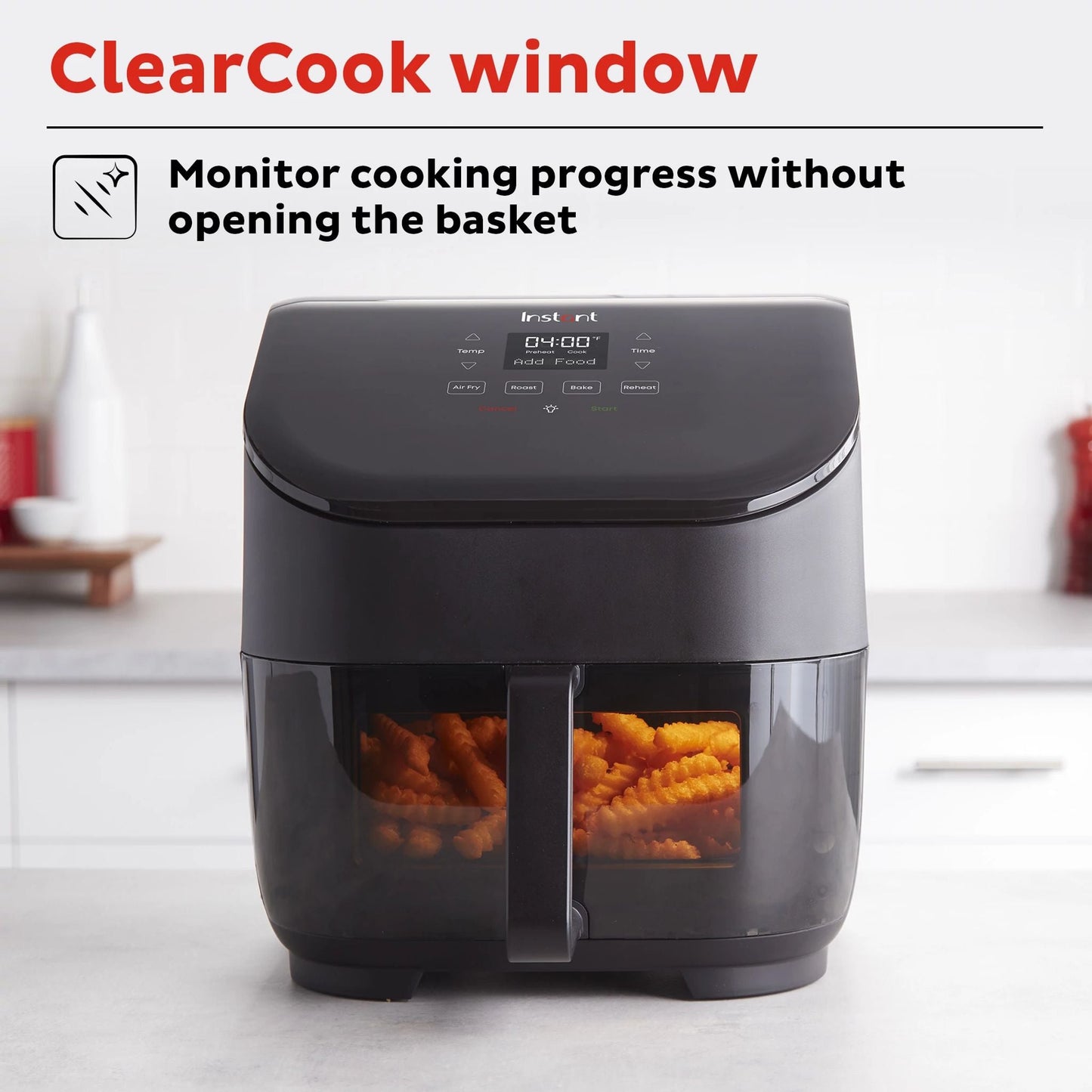 Instant Pot® VORTEX® Chef Series 5QT Air Fryer with ClearCook™