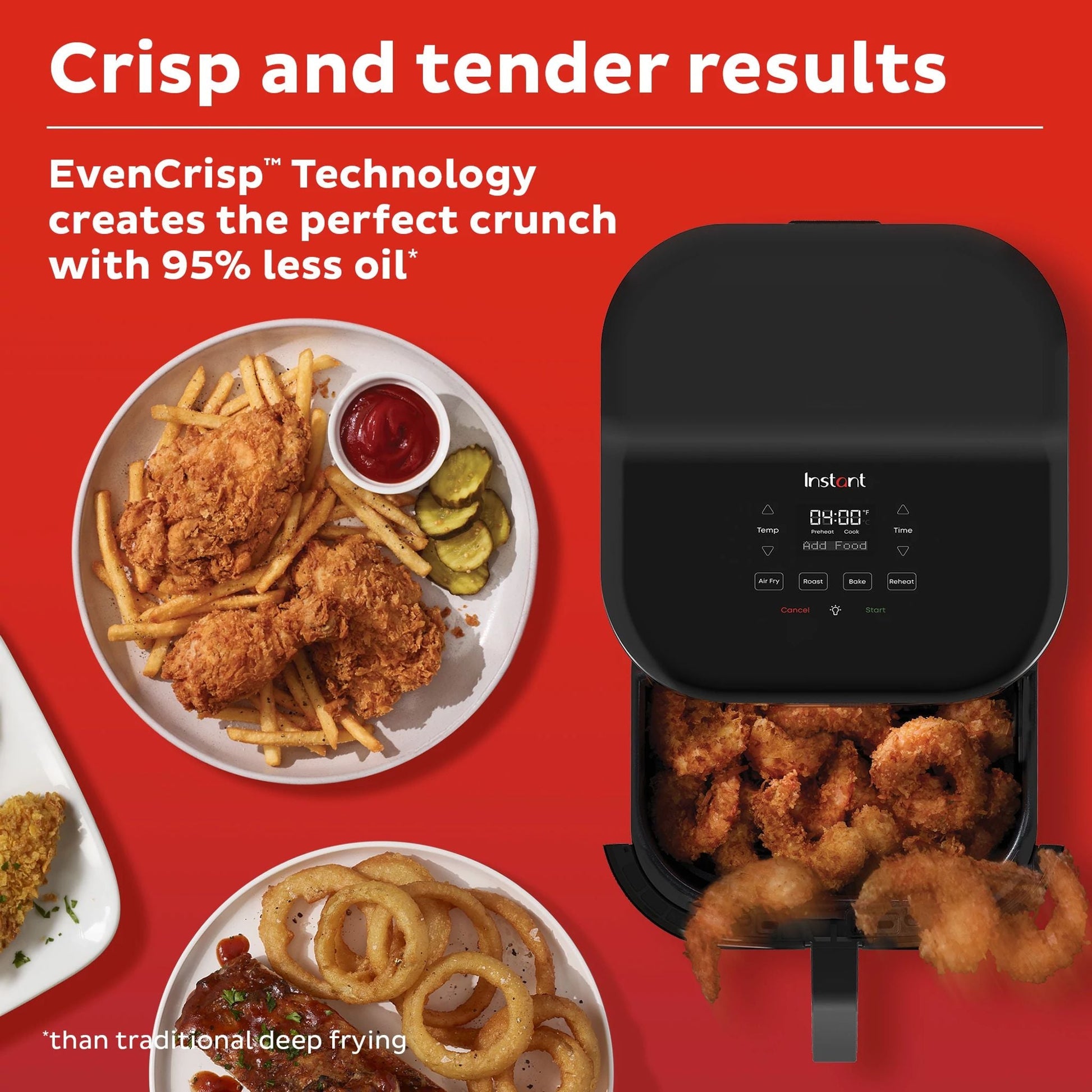 Instant Pot® VORTEX® Chef Series 5QT Air Fryer with ClearCook™
