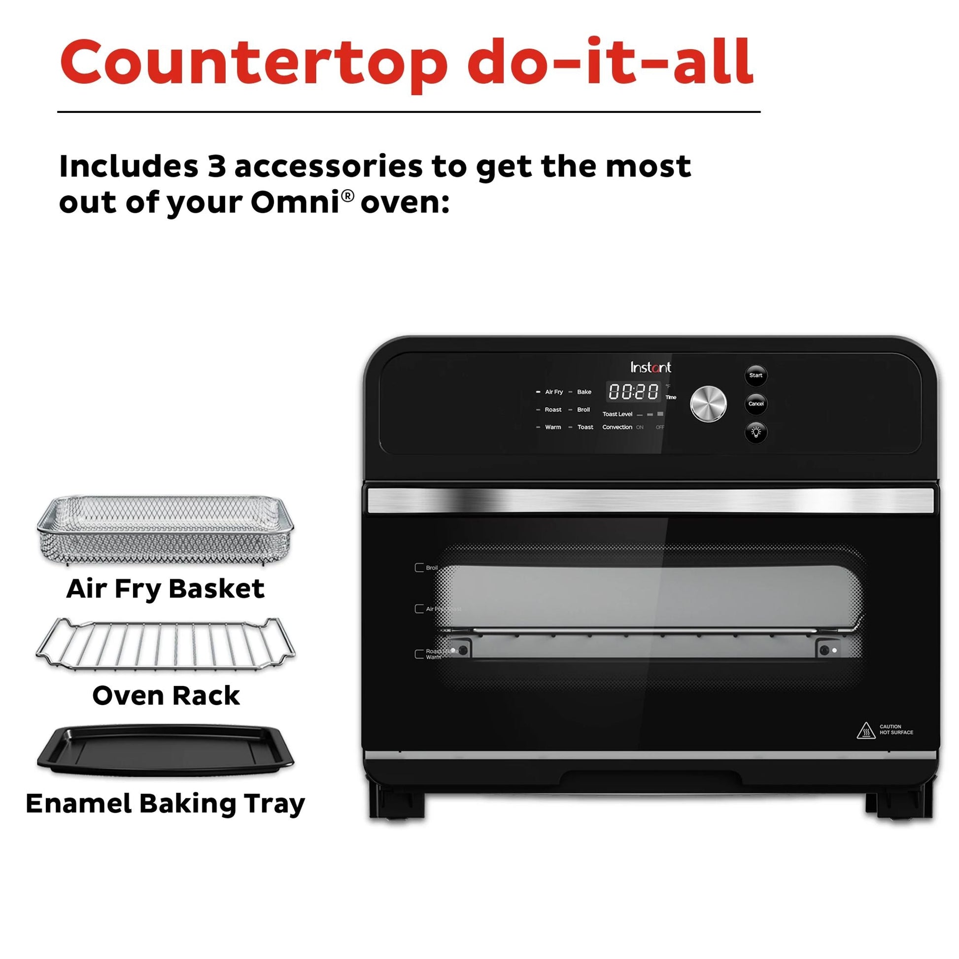 Instant Pot® Omni® 18L 7-in-1 Air Fryer Toaster Oven