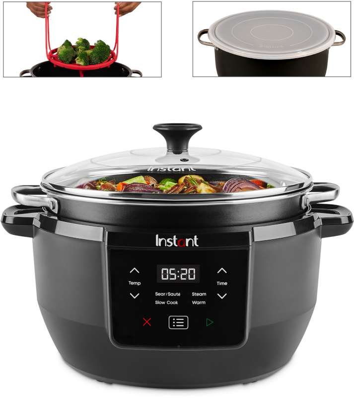 Instant Pot® Superior Cooker Slow Cooker + Multifunctional Cooker (with Bonus Accessories)