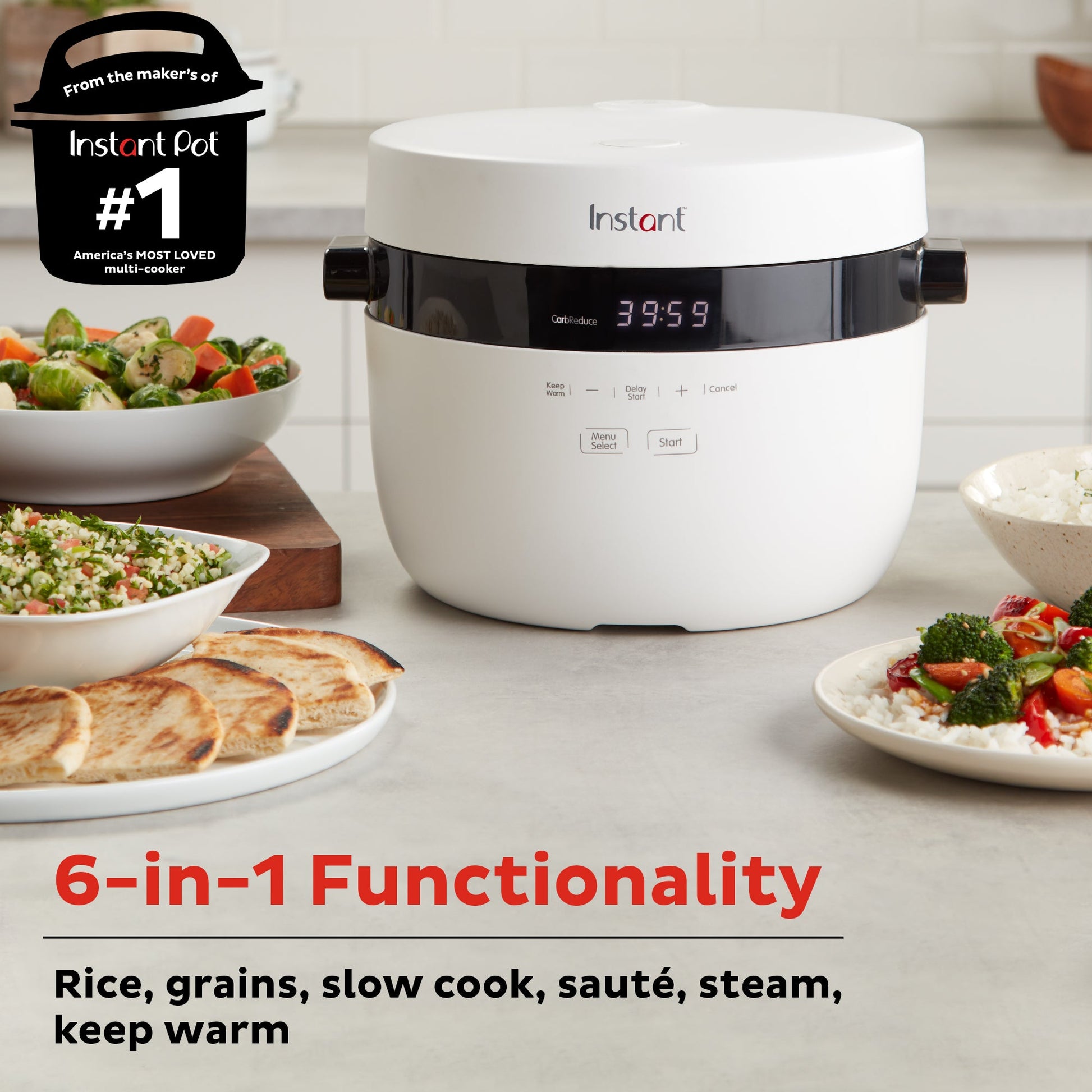 Instant Pot® 12-Cup Grain and Rice Multi-Cooker