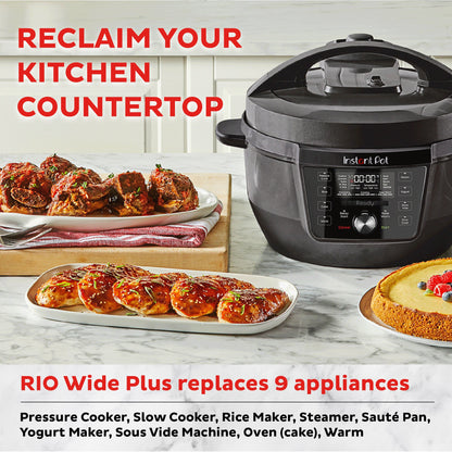 Instant Pot® RIO™ Wide Plus Multi-Cooker